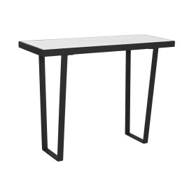 Console Home ESPRIT Blanc Noir Métal 100 x 35 x 75 cm de Home ESPRIT, Tables - Réf : S3054112, Prix : 127,76 €, Remise : %