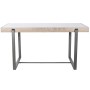 Mesa de Comedor Home ESPRIT Blanco Gris Natural Metal 150 x 85 x 75 cm de Home ESPRIT, Mesas - Ref: S3054114, Precio: 252,49 ...