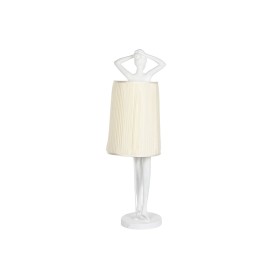 Lampadaire Home ESPRIT Blanc Résine 50 W 220 V 46 x 41 x 137,5 cm de Home ESPRIT, Lampadaires - Réf : S3054126, Prix : 222,06...