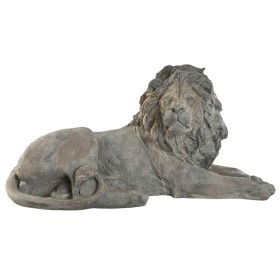 Figura Decorativa Home ESPRIT Cinzento Leão 80 x 36 x 39 cm de Home ESPRIT, Adornos - Ref: S3054133, Preço: 155,32 €, Descont...