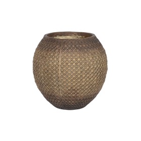 Cache-pot Home ESPRIT Marron Magnésium 37 x 37 x 43 cm de Home ESPRIT, Cache-pots - Réf : S3054151, Prix : 67,25 €, Remise : %