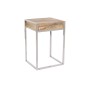 Jeu de 2 tables Home ESPRIT Marron Argenté Naturel Acier Bois de manguier 45,5 x 41 x 66,5 cm | Tienda24 - Global Online Shop Tienda24.eu