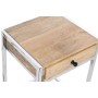 Conjunto de 2 mesas Home ESPRIT Castanho Prateado Natural Aço Madeira de mangueira 45,5 x 41 x 66,5 cm | Tienda24 - Global Online Shop Tienda24.eu