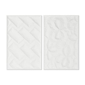 Cadre Home ESPRIT Moderne Avec relief 58,5 x 4 x 92,5 cm (2 Unités) de Home ESPRIT, Impressions sur toile - Réf : S3054175, P...