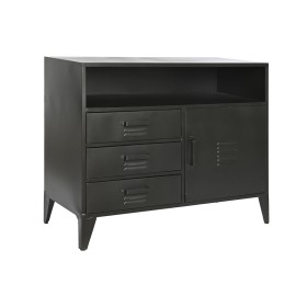 Aparador Home ESPRIT Negro 100 x 45 x 80,5 cm de Home ESPRIT, Armarios y aparadores - Ref: S3054180, Precio: 340,72 €, Descue...