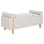 Banqueta Home ESPRIT Bege Dourado Pinheiro 120 x 45 x 50 cm de Home ESPRIT, Cadeiras - Ref: S3054216, Preço: 270,94 €, Descon...