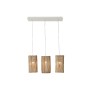 Ceiling Light Home ESPRIT White Natural Eucalyptus wood 50 W 20 x 20 x 40 cm by Home ESPRIT, Ceiling Lights - Ref: S3054223, ...