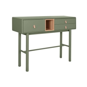 Consola Home ESPRIT Verde Poliuretano Madeira MDF 120 x 35 x 90 cm de Home ESPRIT, Jogos de móveis - Ref: S3054233, Preço: 31...