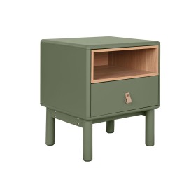 Comodino Home ESPRIT Verde Legno MDF 48 x 40 x 55 cm di Home ESPRIT, Comodini - Rif: S3054237, Prezzo: 154,64 €, Sconto: %