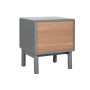 Nachttisch Home ESPRIT Blau Grau natürlich Holz MDF 48 x 40 x 55 cm von Home ESPRIT, Nachttische - Ref: S3054245, Preis: 132,...