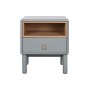 Comodino Home ESPRIT Azzurro Grigio Naturale Legno MDF 48 x 40 x 55 cm di Home ESPRIT, Comodini - Rif: S3054245, Prezzo: 132,...