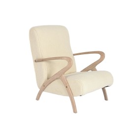 Armchair Home ESPRIT White Natural 57 x 55 x 85 cm by Home ESPRIT, Chairs - Ref: S3054261, Price: 310,67 €, Discount: %