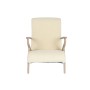 Armchair Home ESPRIT White Natural 57 x 55 x 85 cm | Tienda24 - Global Online Shop Tienda24.eu