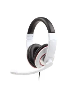 Auriculares com microfone Celly SLIM1WH | Tienda24 Tienda24.eu