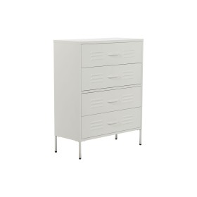 Caisson à Tiroirs Home ESPRIT Blanc Métal Vintage 80 x 35 x 102 cm de Home ESPRIT, Commodes - Réf : S3054305, Prix : 189,69 €...