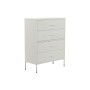 Chest of drawers Home ESPRIT White Metal Vintage 80 x 35 x 102 cm by Home ESPRIT, Chest of Drawers - Ref: S3054305, Price: 18...