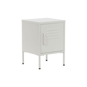 Table de Nuit Home ESPRIT Blanc Métal 35 x 35 x 51 cm de Home ESPRIT, Tables de chevet - Réf : S3054306, Prix : 73,77 €, Remi...