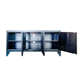 TV-Möbel Home ESPRIT Schwarz Metall 120 x 40 x 58 cm von Home ESPRIT, TV-Ständer und -Tische - Ref: S3054308, Preis: 150,19 €...