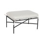 Poggiapiedi Home ESPRIT Bianco Nero Metallo Città 75 x 50 x 45 cm di Home ESPRIT, Ottomane e poggiapiedi - Rif: S3054346, Pre...