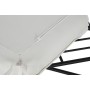 Footrest Home ESPRIT White Black Metal Urban 75 x 50 x 45 cm | Tienda24 - Global Online Shop Tienda24.eu