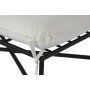 Footrest Home ESPRIT White Black Metal Urban 75 x 50 x 45 cm | Tienda24 - Global Online Shop Tienda24.eu