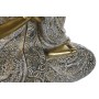 Figura Decorativa Home ESPRIT Bege Dourado Buda Oriental 21 x 11,5 x 28 cm (2 Unidades) de Home ESPRIT, Adornos - Ref: S30543...