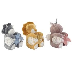 Coffret Bébé Home ESPRIT Jaune Bleu Rose Polyester (3 Unités) de Home ESPRIT, Coffrets cadeaux - Réf : S3054386, Prix : 31,38...