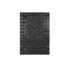 Decoración de Pared Home ESPRIT Negro Abstracto Moderno 81 x 3,8 x 117 cm de Home ESPRIT, Adornos - Ref: S3054404, Precio: 89...