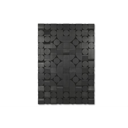 Decorazione da Parete Home ESPRIT Nero Astratto Moderno 81 x 3,8 x 117 cm | Tienda24 - Global Online Shop Tienda24.eu