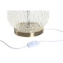 Desk lamp Home ESPRIT White Beige Metal Crystal 38 x 38 x 54 cm (2 Units) by Home ESPRIT, Bedside and Table Lamps - Ref: S305...