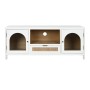 Mueble de TV Home ESPRIT Blanco Cristal Madera de Paulonia 120 x 40 x 50 cm de Home ESPRIT, Mesas y soportes para TV - Ref: S...