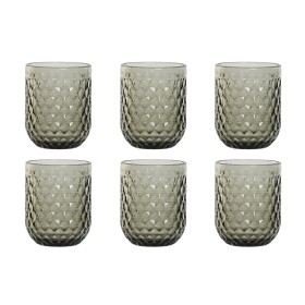 Set de Verres Home ESPRIT Gris Verre 240 ml (6 Unités) de Home ESPRIT, Gobelets - Réf : S3054432, Prix : 13,16 €, Remise : %