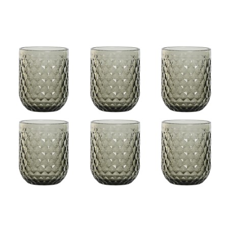 Set of glasses Home ESPRIT Grey Crystal 240 ml (6 Units) by Home ESPRIT, Tumblers - Ref: S3054432, Price: 13,16 €, Discount: %