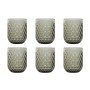 Set of glasses Home ESPRIT Grey Crystal 240 ml (6 Units) by Home ESPRIT, Tumblers - Ref: S3054432, Price: 13,16 €, Discount: %