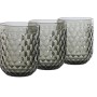 Set de Vasos Home ESPRIT Gris Cristal 240 ml (6 Unidades) de Home ESPRIT, Vasos de agua y de whisky - Ref: S3054432, Precio: ...