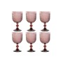 Set de Copas Home ESPRIT Rosa Cristal 325 ml (6 Unidades) de Home ESPRIT, Vasos de agua y de whisky - Ref: S3054438, Precio: ...