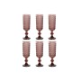 Set de Verres Home ESPRIT Rose Verre 150 ml (6 Unités) de Home ESPRIT, Verres à eau à pied - Réf : S3054439, Prix : 19,28 €, ...