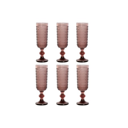 Set di Bicchieri Home ESPRIT Rosa Cristallo 150 ml (6 Unità) di Home ESPRIT, Calici da acqua - Rif: S3054439, Prezzo: 19,28 €...