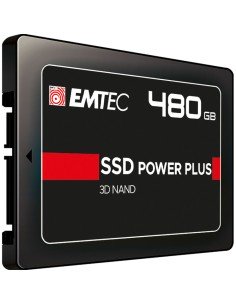 Hard Drive EMTEC X150 Power Plus 480 GB SSD by EMTEC, Solid disc drives - Ref: S5621708, Price: 38,95 €, Discount: %