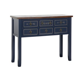 Console Home ESPRIT Marrone Blu Marino Legno di paulownia 103 x 35 x 80 cm di Home ESPRIT, Tavoli - Rif: S3054471, Prezzo: 25...