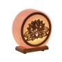 Lampe de bureau Home ESPRIT Marron Rose Bois Sel 15 W 220 V 16 x 7 x 18 cm de Home ESPRIT, Lampes de chevet - Réf : S3054474,...