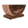 Lampe de bureau Home ESPRIT Marron Rose Bois Sel 15 W 220 V 16 x 7 x 18 cm de Home ESPRIT, Lampes de chevet - Réf : S3054474,...