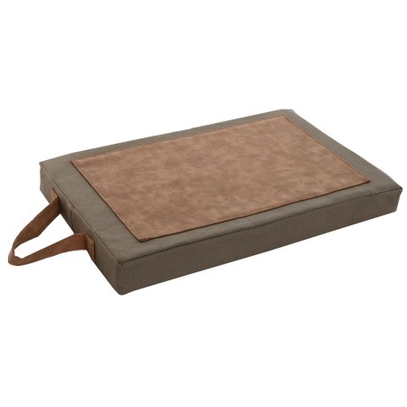 Coussin de sol Home ESPRIT Marron Coton Polyester 40 x 25 x 4 cm | Tienda24 - Global Online Shop Tienda24.eu