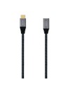 USB-C-Kabel Aisens A107-0635 Grau 1 m | Tienda24 Tienda24.eu