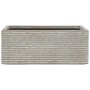 Vaso rettangolare da Balcone Home ESPRIT Beige Magnesio 74,5 x 37,5 x 37,5 cm di Home ESPRIT, Balconiere - Rif: S3054523, Pre...