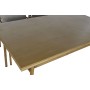 Conjunto de mesa com 4 cadeiras Home ESPRIT Alumínio 160 x 90 x 75 cm (5 Peças) de Home ESPRIT, Mesas para sala de jantar - R...