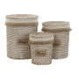 Basket set Home ESPRIT Brown Natural 47 x 47 x 56 cm (3 Pieces) by Home ESPRIT, Boxes - Ref: S3054540, Price: 76,77 €, Discou...