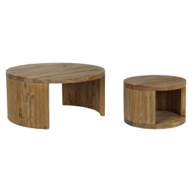 Jeu de 2 tables Home ESPRIT Bois 99 x 99 x 48 cm de Home ESPRIT, Tables - Réf : S3054543, Prix : 624,46 €, Remise : %