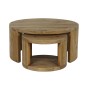 Juego de 2 mesas Home ESPRIT Madera 99 x 99 x 48 cm de Home ESPRIT, Mesas - Ref: S3054543, Precio: 624,46 €, Descuento: %