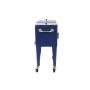 Frigo Portatile Home ESPRIT Blu Marino Acciaio polipropilene 56 L 74 x 43 x 80 cm di Home ESPRIT, Frigoriferi - Rif: S3054547...